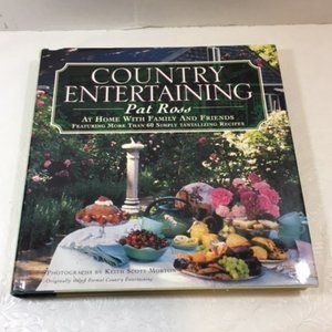 Book: Country Entertaining By Pat Ross Hardcover 1995